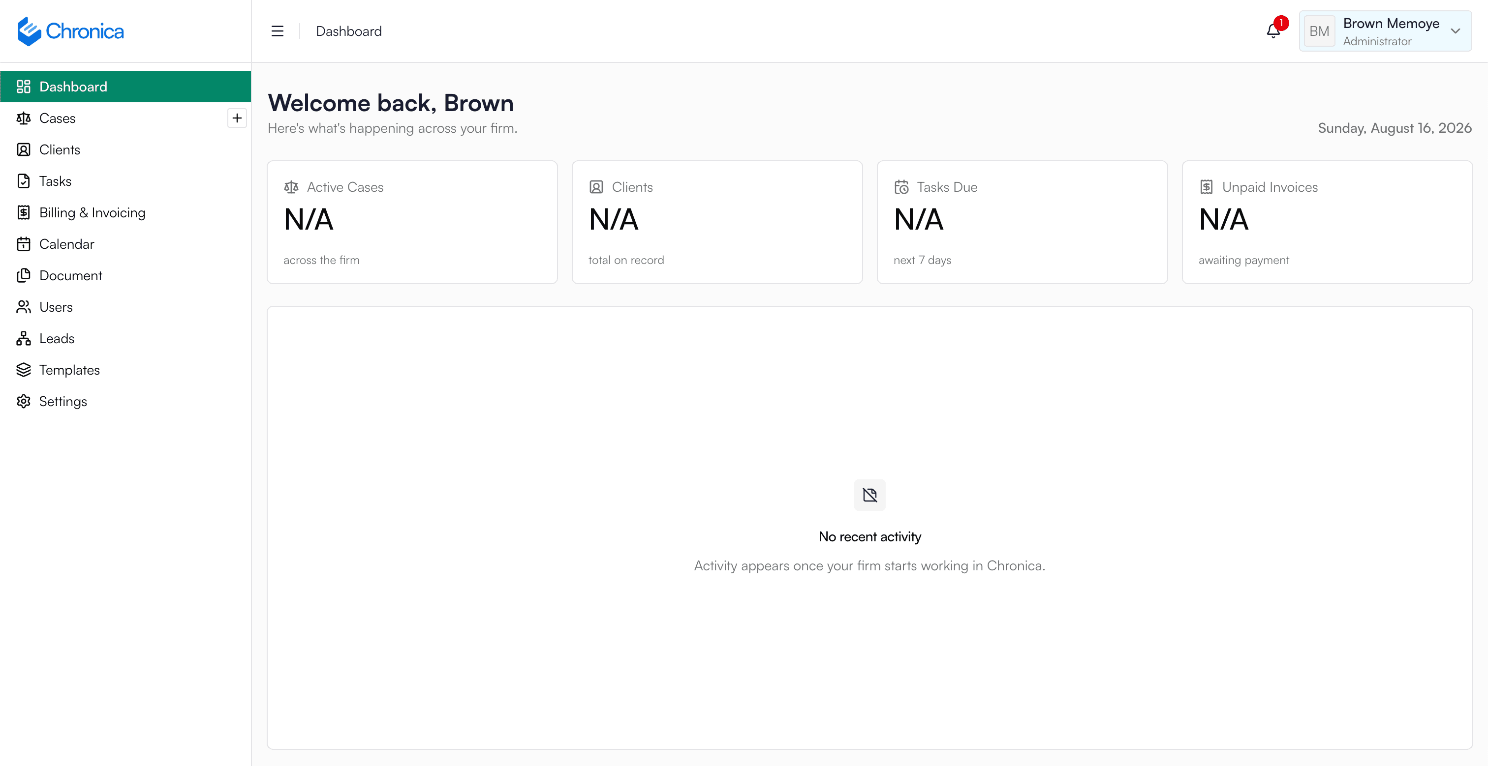 app screen